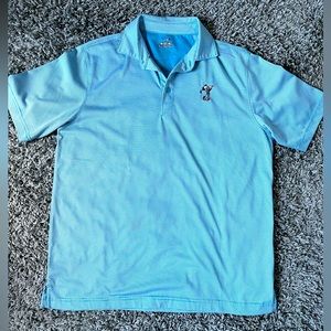 AHead Disney Mickey Mouse Golf Polo shirt size small blue - WDW -athletic sports